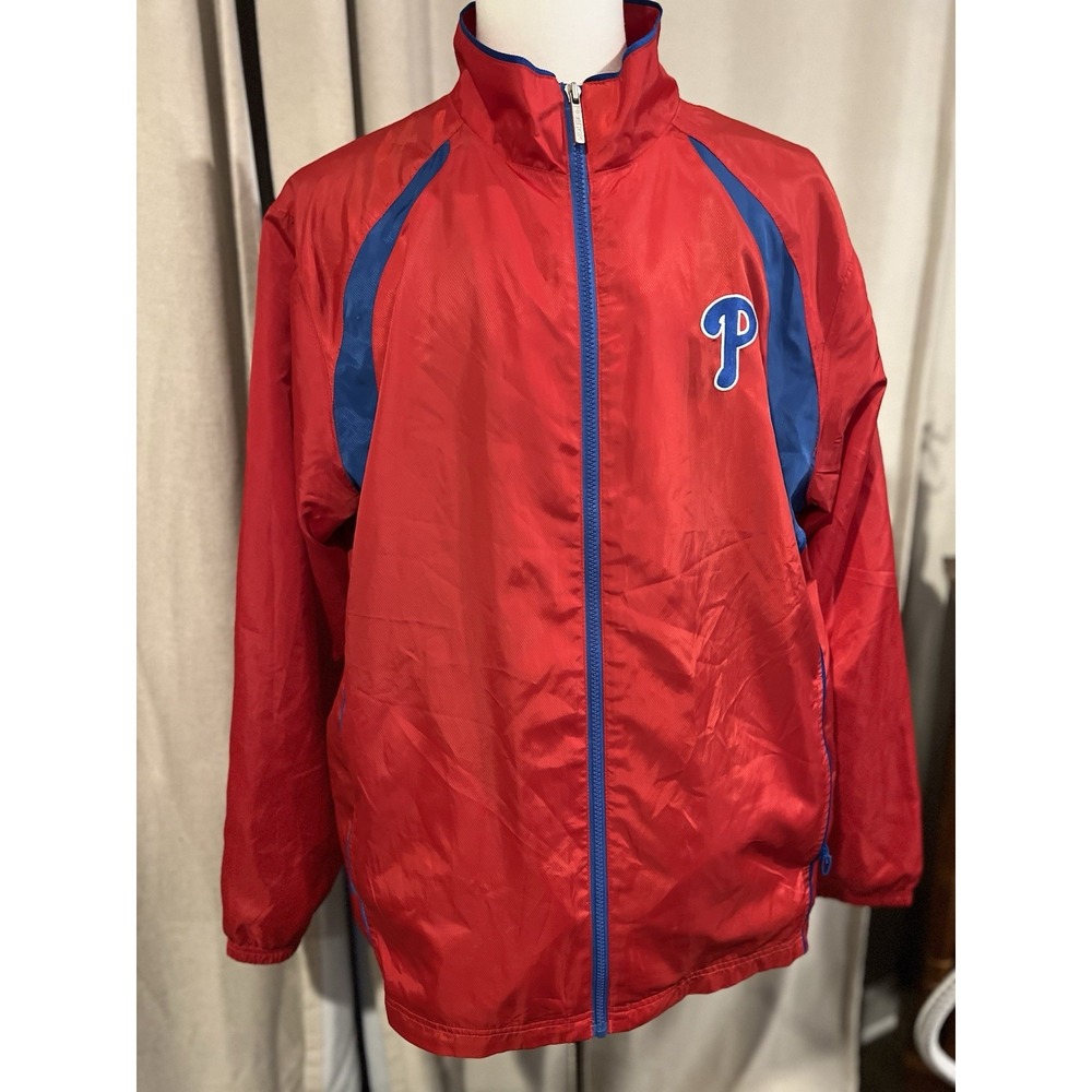 Reebok MLB Genuine Merchandise Phillies Xl Full Zip Jacket
